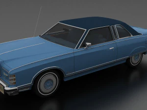 ltd ランドー 2dr 1975 3Dモデル