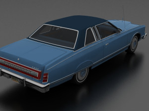 ltd landau 2dr 1975 Modelo 3D