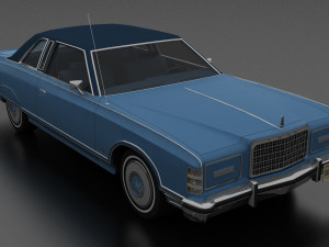 ltd landau 2dr 1975 Modelo 3D