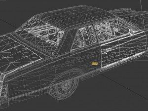 ltd landau 2dr 1975 Modelo 3D