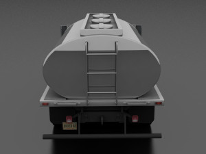 f-800 tanker truck 1980 Modelo 3D