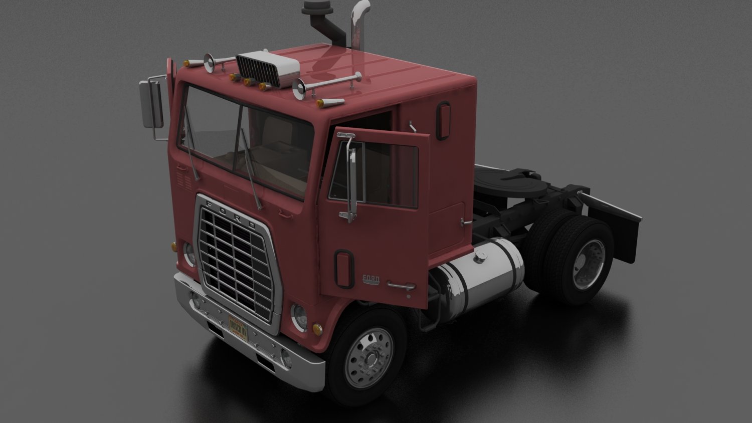 Personagem de caminhão brinquedo pequeno para dese Modelo 3D
