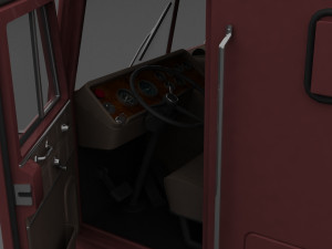 w-9000 semi truck 1974 3D Модель