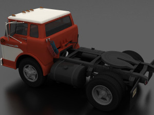 c-series c-800 semi truck 1958 3D Model