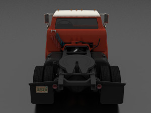 c-series c-800 semi truck 1958 3D Model