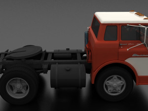 c-series c-800 semi truck 1958 3D Model