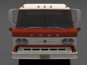 c-series c-800 semi truck 1958 3D Model