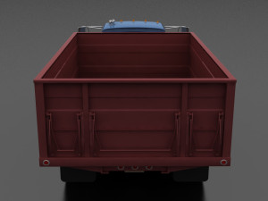 n-series n-600 grain truck 1963 3D 模型