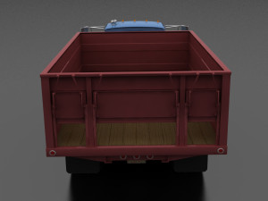 n-series n-600 grain truck 1963 3D 模型