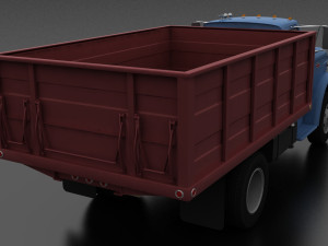 n-series n-600 grain truck 1963 3D 模型