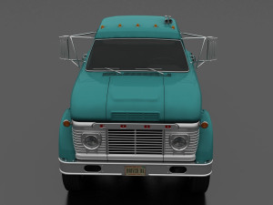 n-series n-600 truck chassis 1966 Model 3D