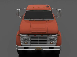 n-series n-600 truck chassis 1963 3D Model