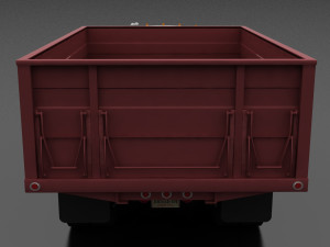 f-series f-800 grain truck 1964 3D 모델