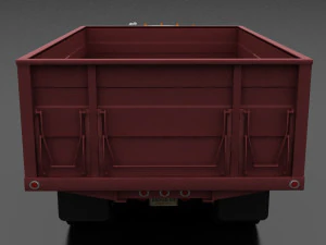 f-series f-800 grain truck 1964 3D Model