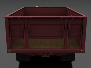 f-series f-800 grain truck 1964 3D 모델