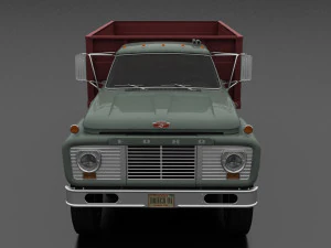 f-series f-800 grain truck 1964 3D Model