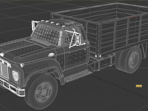f-series f-800 grain truck 1964 3D 모델