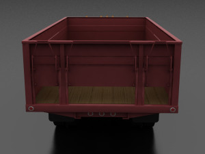 C-series c-800 grain truck 1970 3D मॉडल