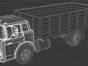 C-series c-800 grain truck 1970 3D Model