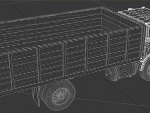 C-series c-800 grain truck 1970 3D मॉडल