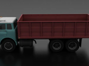 c-series c-800 grain truck tandem axle 1970 3D Model