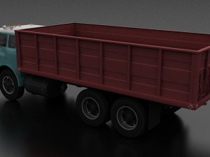 c-series c-800 grain truck tandem axle 1970 3Dモデル