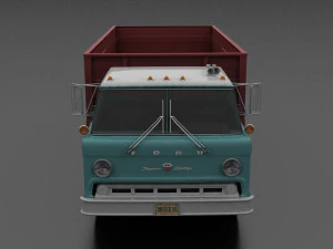 c-series c-800 grain truck tandem axle 1970 3D Model