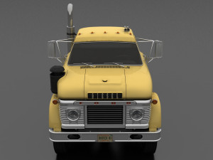 n-series n-950-d semi truck 1966 3D Model