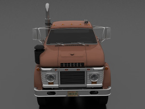 n-series nt-950-d semi truck 1963 3D 模型