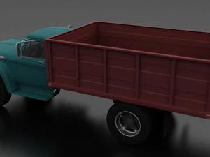 f-series f-700 grain truck 1965 3D Model