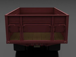 f-series f-700 grain truck 1965 3D Model