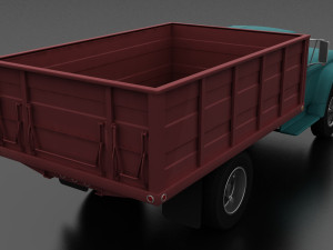 f-series f-700 grain truck 1965 Modelo 3D