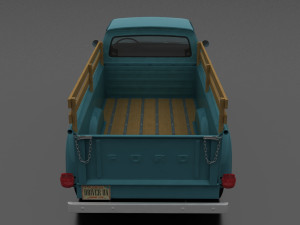 f-series f-250 flareside pickup 1966 Model 3D