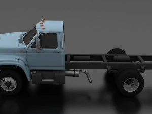 F-Series F-700 Truck Chassis 1995 3D Model