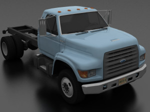 F-Series F-700 Truck Chassis 1995 3D Model