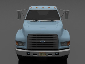 F-Series F-700 Truck Chassis 1995 3D Model