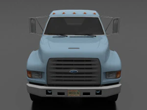 F-Series F-700 Truck Chassis 1995 3D Model