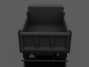 F-Series F-700 Dump Truck 1995 Model 3D
