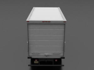 F-Series F-700 Box Truck 1995 3D Модель