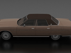 Marquis 4dr 1975 3D Model