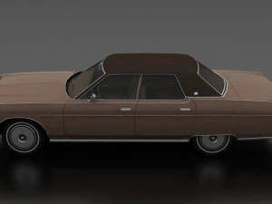 Marquis 4dr 1975 3D Model