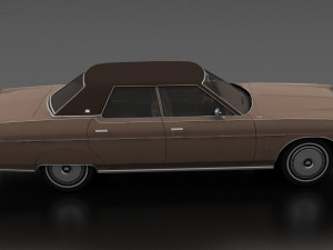 Marquis 4dr 1975 3D Model
