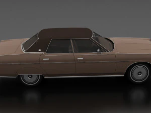 Marquis 4dr 1975 3D Model