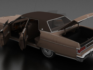 Marquis 4dr 1975 3D Model