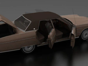Marquis 4dr 1975 3D Model