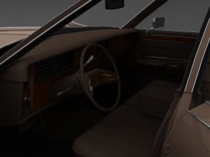 Marquis 4dr 1975 3D Model