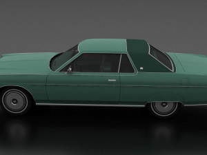 Marquis 2dr 1975 3D Model