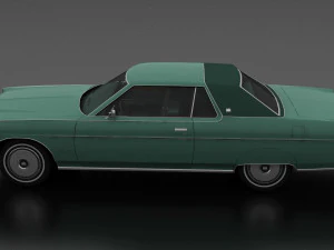 Marquis 2dr 1975 3D Model