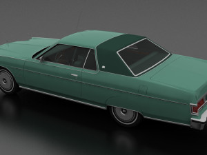 Marquis 2dr 1975 3D Model
