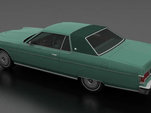 Marquis 2dr 1975 3D Model